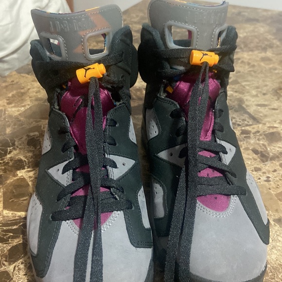 Nike Air Jordan 6 Bordeaux pre-owned . Men’s size 10.5 - Picture 8 of 9